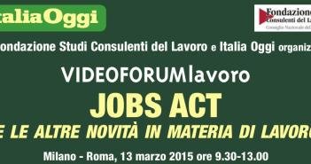 Video forum jobs act
